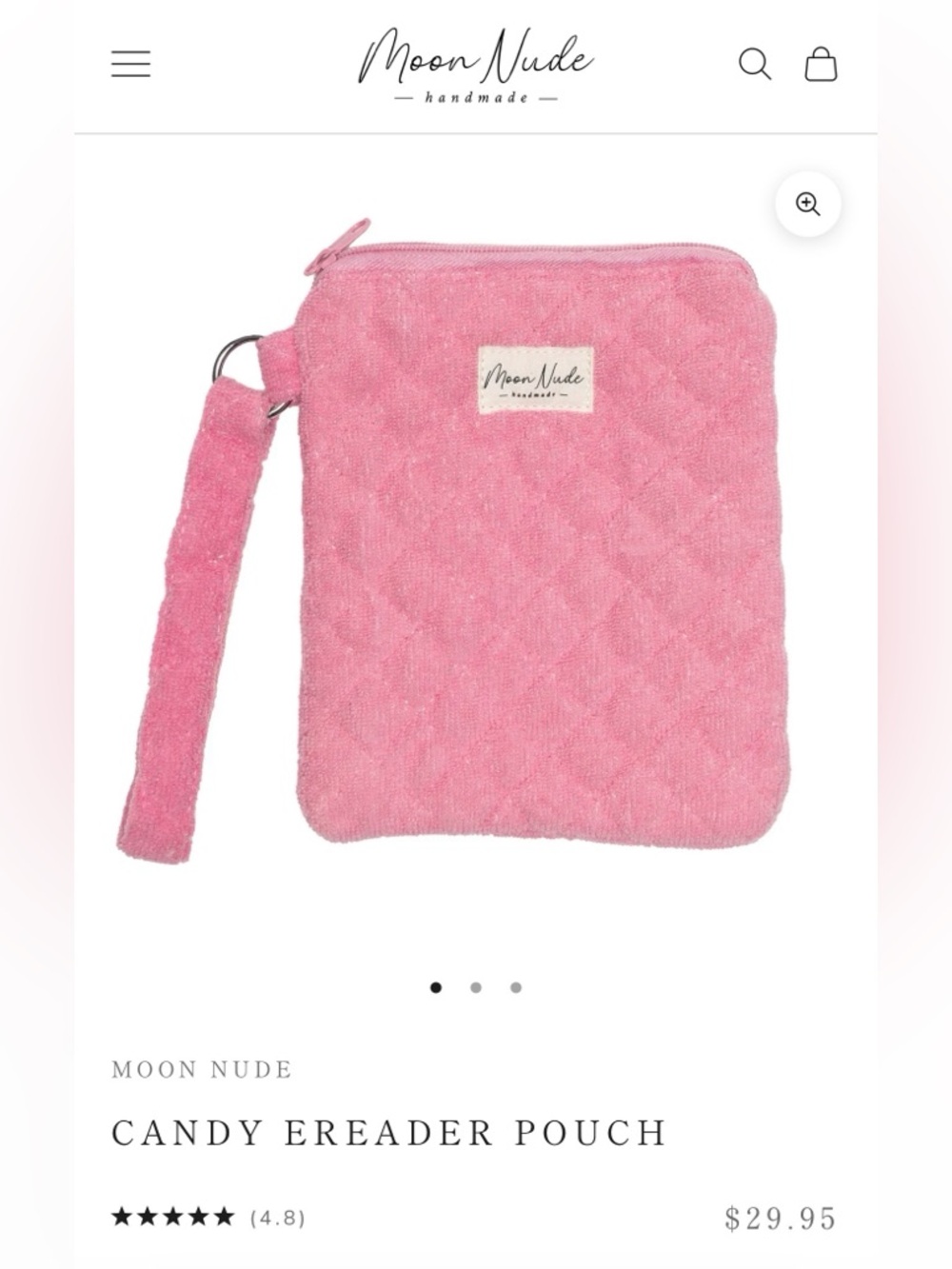 Moon Nude Candy e-reader pouch